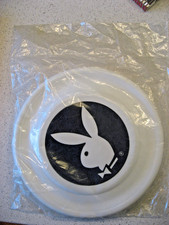 Vtg Playboy White Wham-O Frisbee in Original Plastic Packaging w/Bow-Tie Bunny