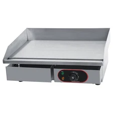 Stainless Steel Electric Griddle Countertop Hot Plate Commercial BBQ Grill UT