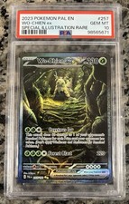 Pokemon 2023 S&V Paldea Evolved SIR Wo-Chien EX #257 PSA 10 on eBay