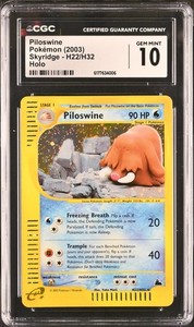 Piloswine H22/H32 Skyridge Holo