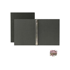 MUJI Dark Gray Binder A5 20 Holes NAA68A9S