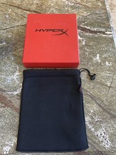 HYPER X Cloud Headset Black Mesh Bag 9x10 Official Carrying Pouch New