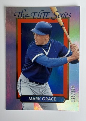 26 Panini Decades 90s - Mark Grace The Elite Series HOLO /199 