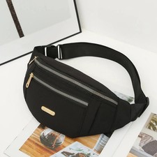 Ladies Womens Bum Bag Waist Fanny Pack Holiday Travel Wallet Money Belt Bumbags