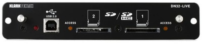 Klark Teknik DN32-LIVE SD/SDHC and USB 2.0 Expansion Module