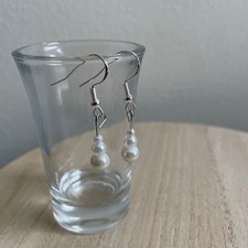 Snowman Beaded Earrings