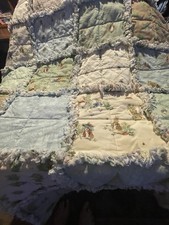 Bunny Time Toddler Rag Quilt