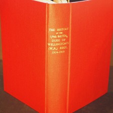 * Rare * History of the 1/4th Battalion Duke of Wellington's Regiment 1914-1918