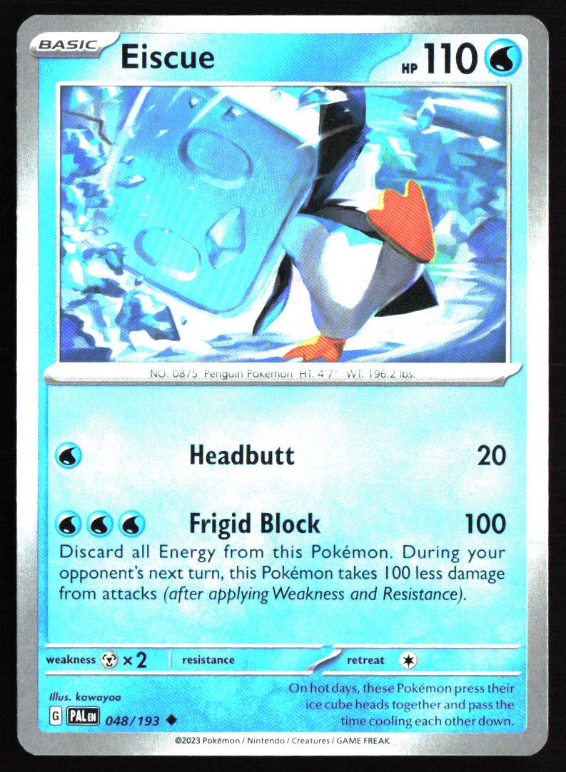 SV02: Paldea Evolved #048/193 Eiscue
