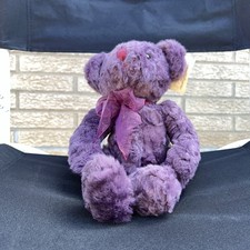 Ours en peluche Russ du passé 15" violet Bearberry
