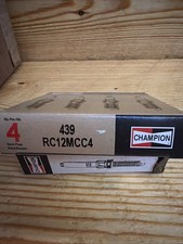 Champion Copper Plus 439 Spark Plugs for RC12MCC4 - 4 Pack Made In USA ๐บ๐ธ