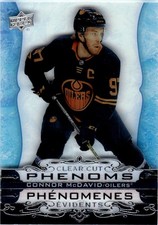 2020-21 Upper Deck Tim Hortons Clear Cut Phenoms Connor McDavid Edmonton Oilers