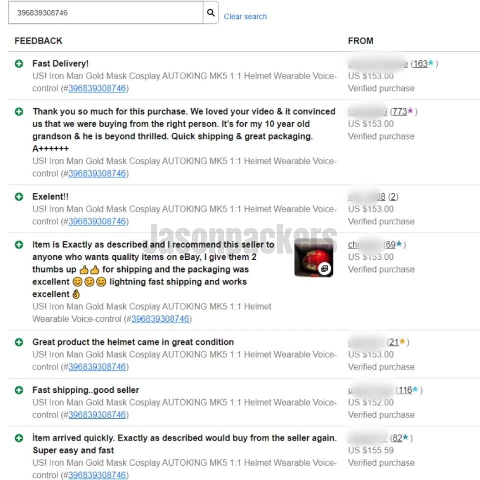 US! Iron Man Gold Mask Cosplay AUTOKING MK5 1:1 Helmet Wearable Voice-control - Image 4 of 4