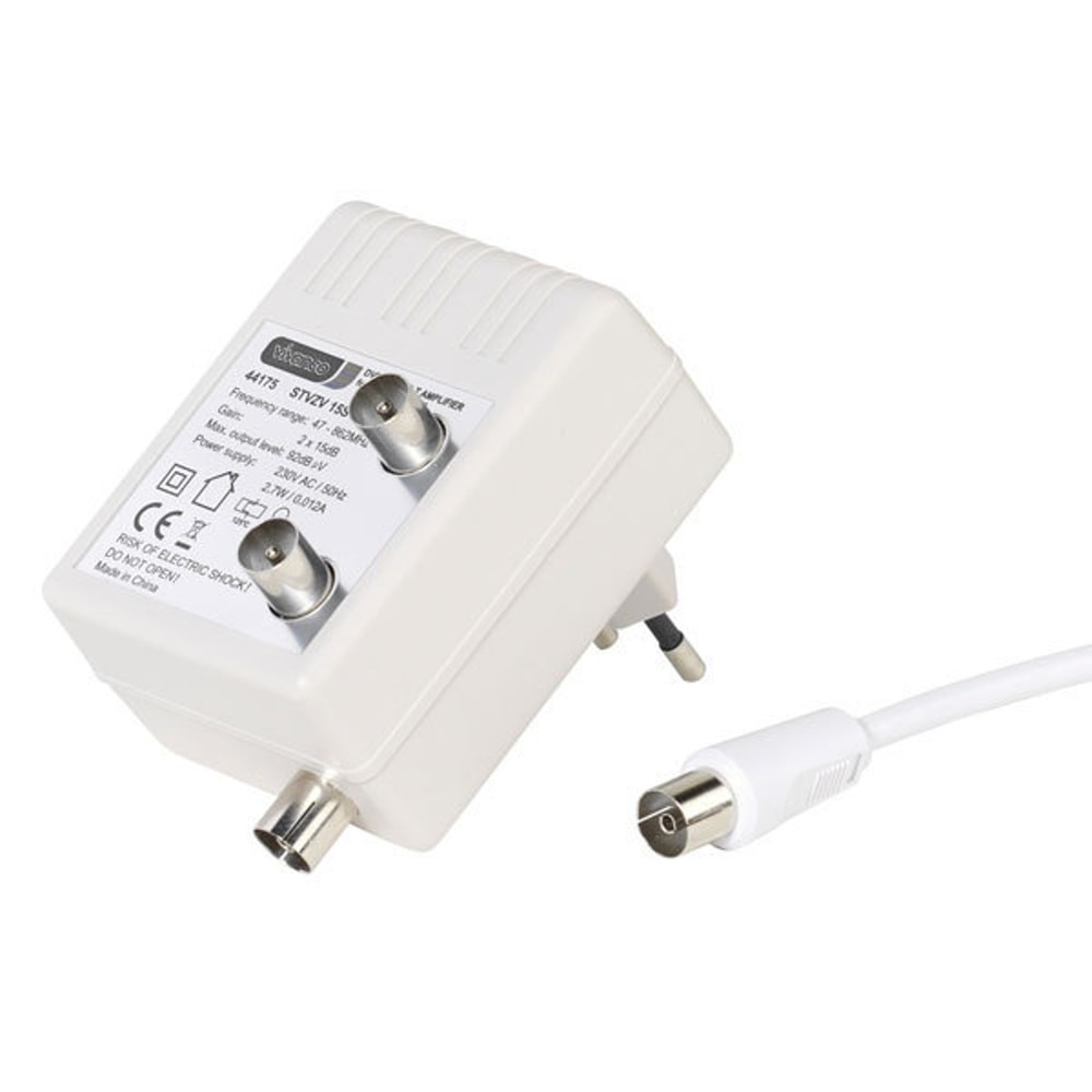 VIVANCO DVB-C DVB-T Zweigerteverstrker 44175 1906839 6590₽