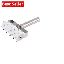 Stainless Steel 8-Inch Pizza Roller - Effortlessly Prevent Rising & Blistering