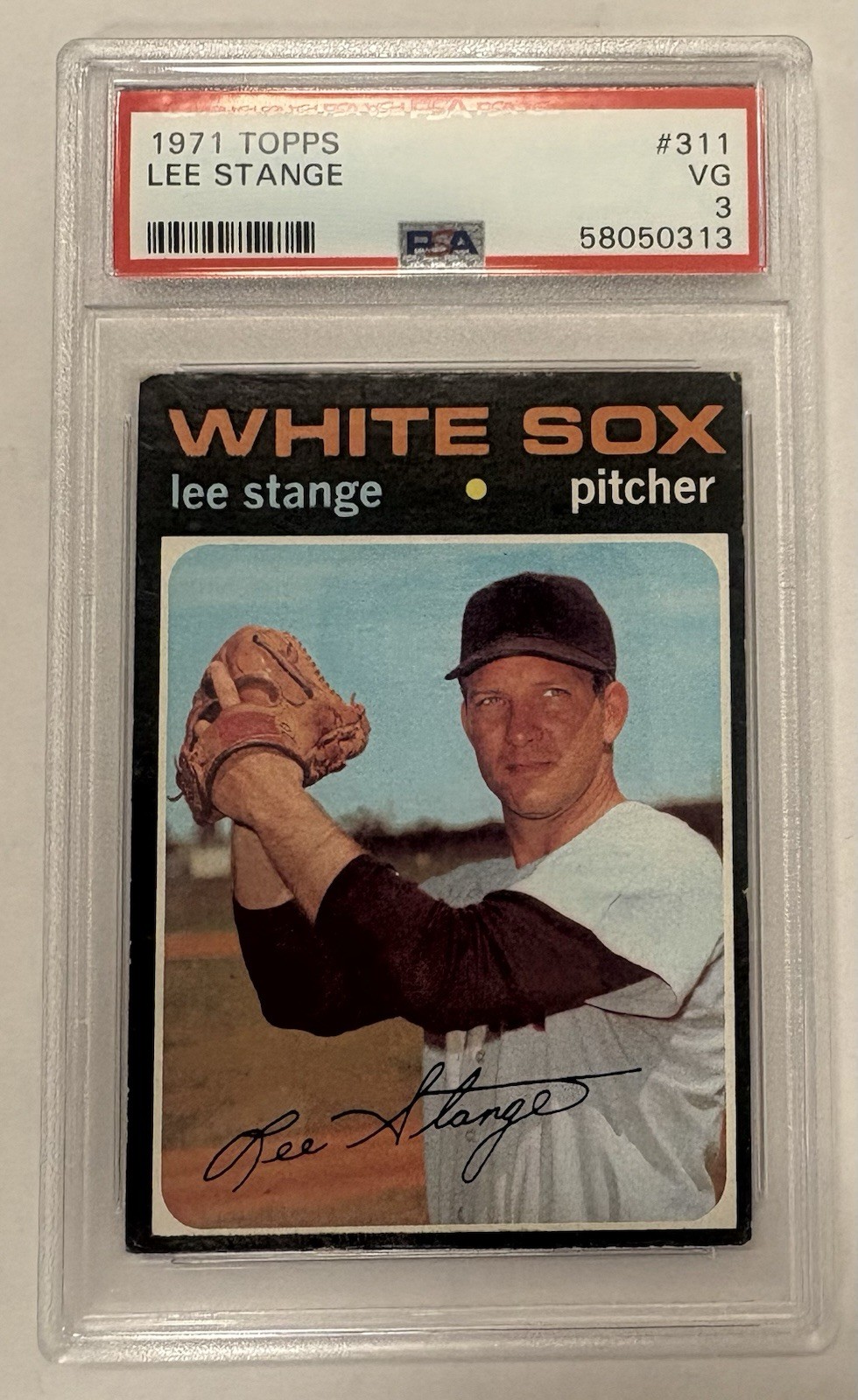1971 Topps TOPPS White #311 Lee Stange front
