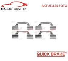 ZUBEHÖR-SATZ BREMSBELÄGE HINTEN QUICK BRAKE 109-1685 A FÜR VW BORA I,BORA