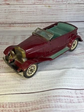 SSS Japan Tin Litho Friction Old-Timer S-1925 Touring Car w/ Convertible