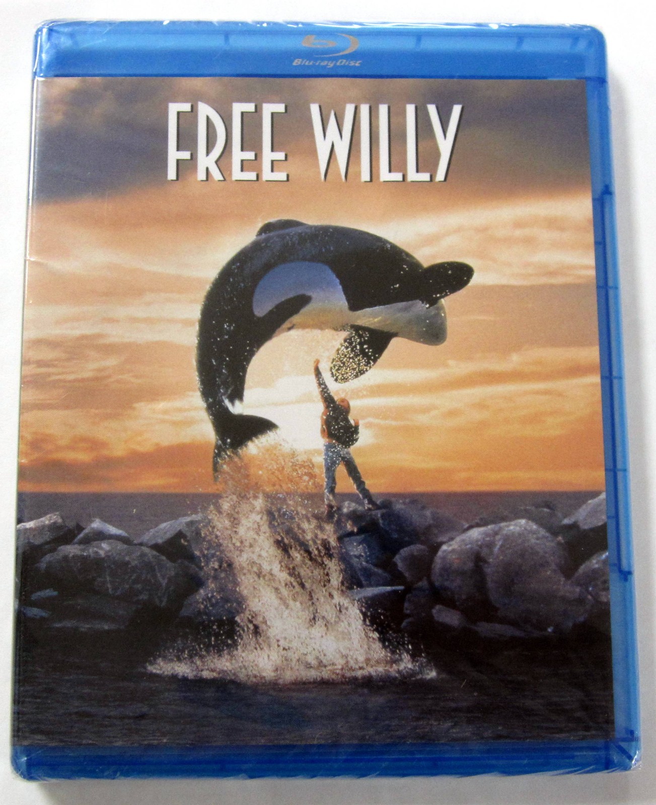 Free Willy (1993) New, SEALED Blu-ray MOVIE Keiko the Orca Whale