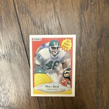 1990 Fleer PERCY SNOW #342 (RC)  Kansas City Chiefs