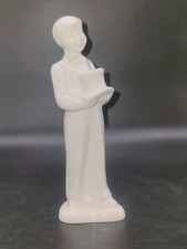 Royal Doulton Classics Images "Page Boy" Bone China Figur 16 cm weiß