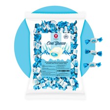 1kg - Cool Breeze bonbons - Balsamisch gefüllte Minzbonbons – Intensive Frische
