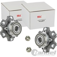 2X NTY RADLAGER-SATZ Vorne Beidseitig Passend FÜR Mitsubishi Pajero Links+Rechts