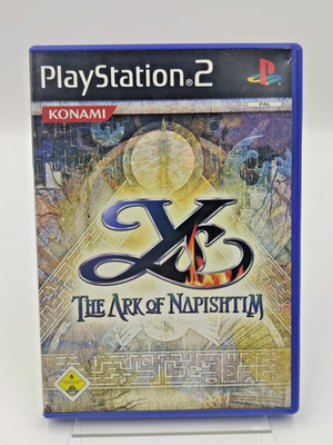  Videospiel Videogame  Konami Sony Playstation 2 PS2 Ys The Ark of Napishtim 