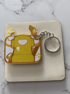 CLASH ROYALE MINI PEKKA HERO KEYCHAIN /MAGNET