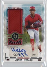 2025 Boys of Summer Prospect Material Signatures 72/99 Victor Hurtado Auto v1x