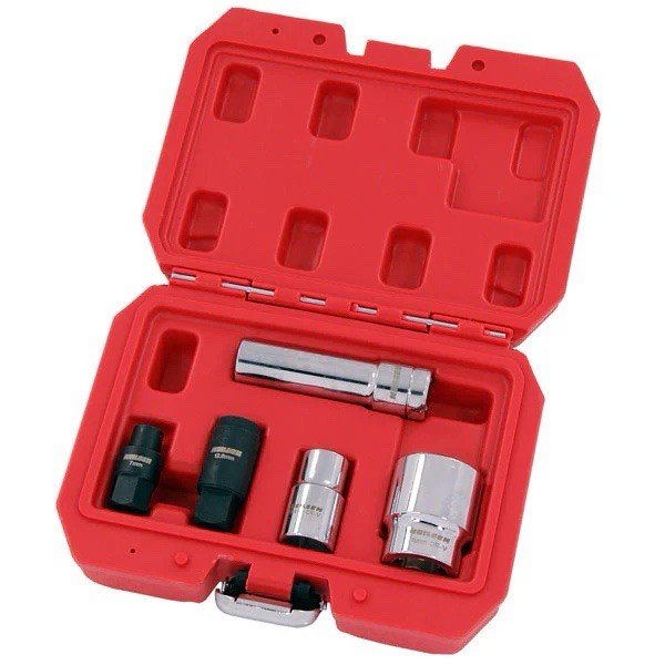5pc Socket Set For Bosch Ve Diesel Fuel Injection Pumps Pump Remover Installer