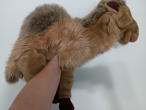Folktails Folkmanis Camel Hand Body Puppet 21" Plush Realistic Stuffed Animal - Picture 2 of 15