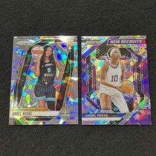2024 Angel Reese Prizm WNBA Cracked Ice #147 & Prizm Draft Cracked Ice #24(RC’s)