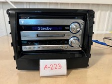 KENWOOD K-WD01 Emotional Sound Series CD MD Player Aluminum Face Tested Working