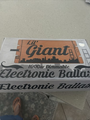 #ad Lil Giant 1000W Dimmable Electronic Ballast for Grow Lights $120.00
