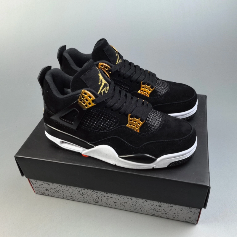 Air Jordan 4 Retro Royalty Men's Mid Top Basketball Sneakers