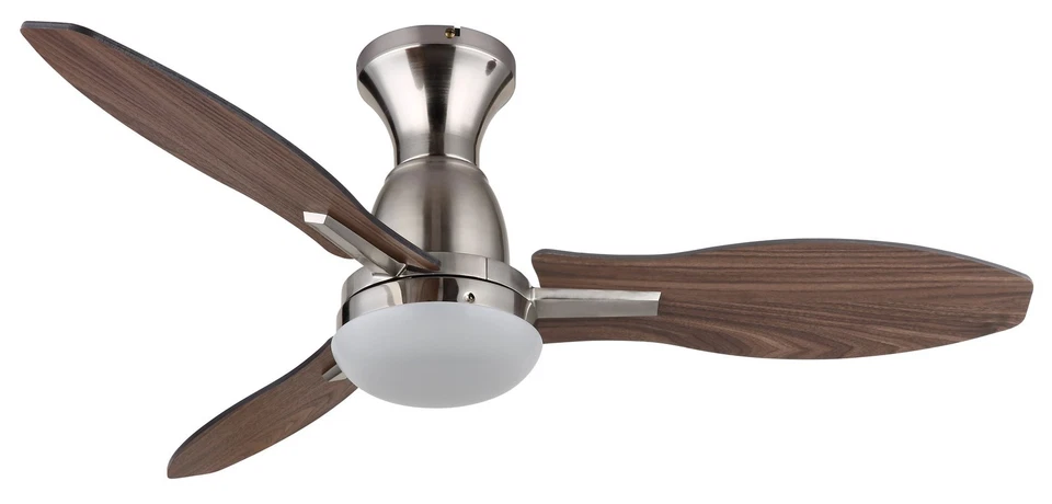 Ventilatore da soffitto a risparmio energetico con telecomando Gale Nickel... - Immagine 2 di 4