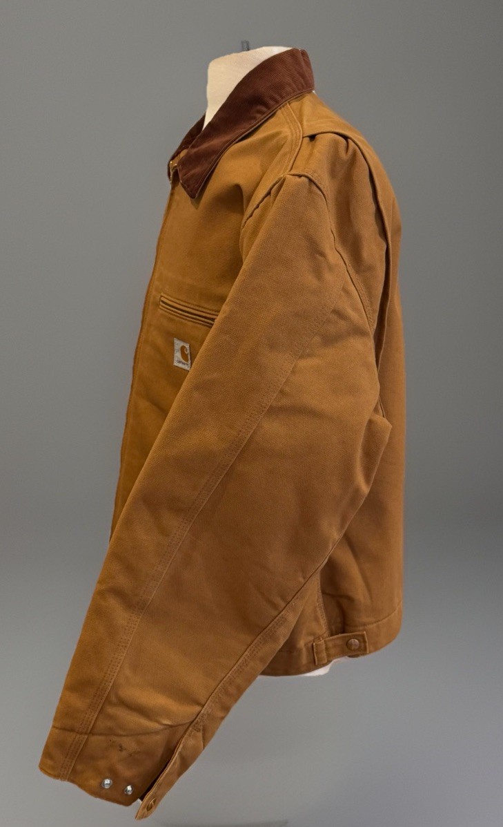 CARHARTT Men’s XL Detroit Jacket J001 BRN Made in USA 2018 Winter Outdoors image 6