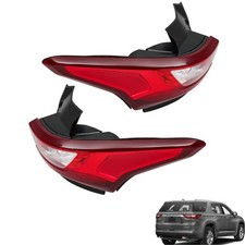 2 Packs Tail Light Assembly Replacement for T-raverse 2018-2020 Left Right Red