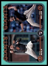 2024 Topps Update #US271 Erik Miller / Nick Avila RCOM Aqua