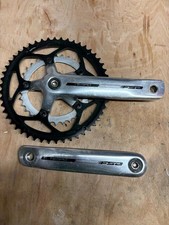 FSA TEMPO COMPACT ROAD BIKE CHAINSET SQUARE TAPER 50/34 172.5MM GOOD CONDITION