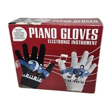Piano Gloves Electronic Instrument Model 657 Fun Family Instrument Ages 7 NEW