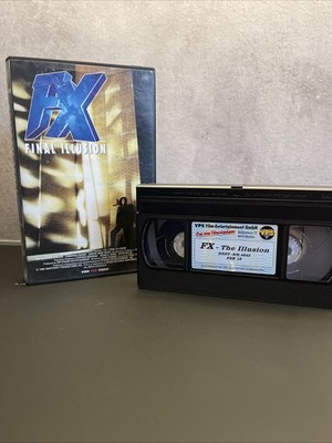 FX Final Illusion - Kevin Dobson, Carrie-Anne Moss - VPS Video - VHS-Rarität