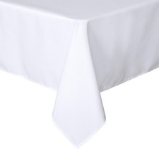 Rectangle Tablecloth - 60 x 102 Inch - Stain and Wrinkle Resistant Washable P...