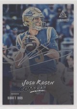 2018 Panini Luminance Draft Day Signatures Silver Josh Rosen #RI-JR Auto 0g4