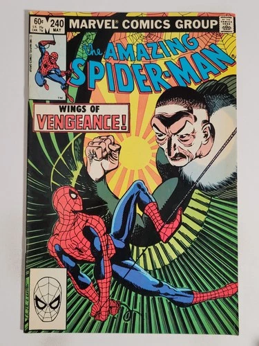Amazing Spider-man #240 Marvel 1983 FN+ 6.5 Vulture cover & appearance Bronze