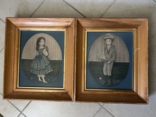 Richard Neuman Framed Young Boy & Girl Child ...