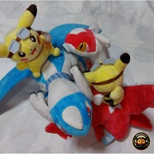 Pokemon Plush Riding on Latias  Latios Set Doll Stuffed Toy Japan