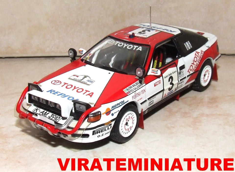 TOYOTA CELICA 4WD ST165 WINNER SAFARI RALLYE 1990 BJORN WALDEGAARD IXO RAC107 - Photo 1/1