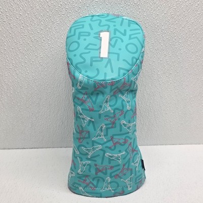 Ping Golf Dancing Mr.Ping Driver Headcover Club Head Cover Tropic Green Blue